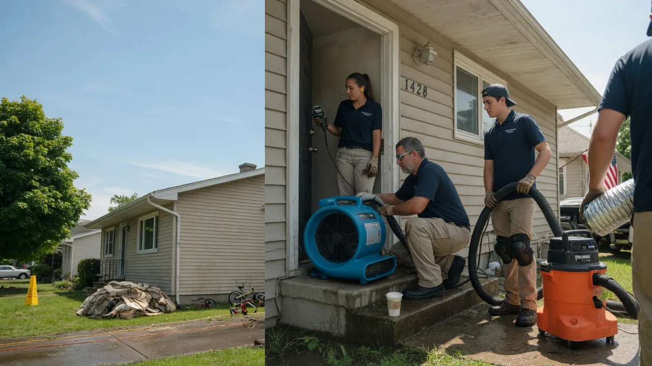 Water Damage Restoration in Tryon, OK near me